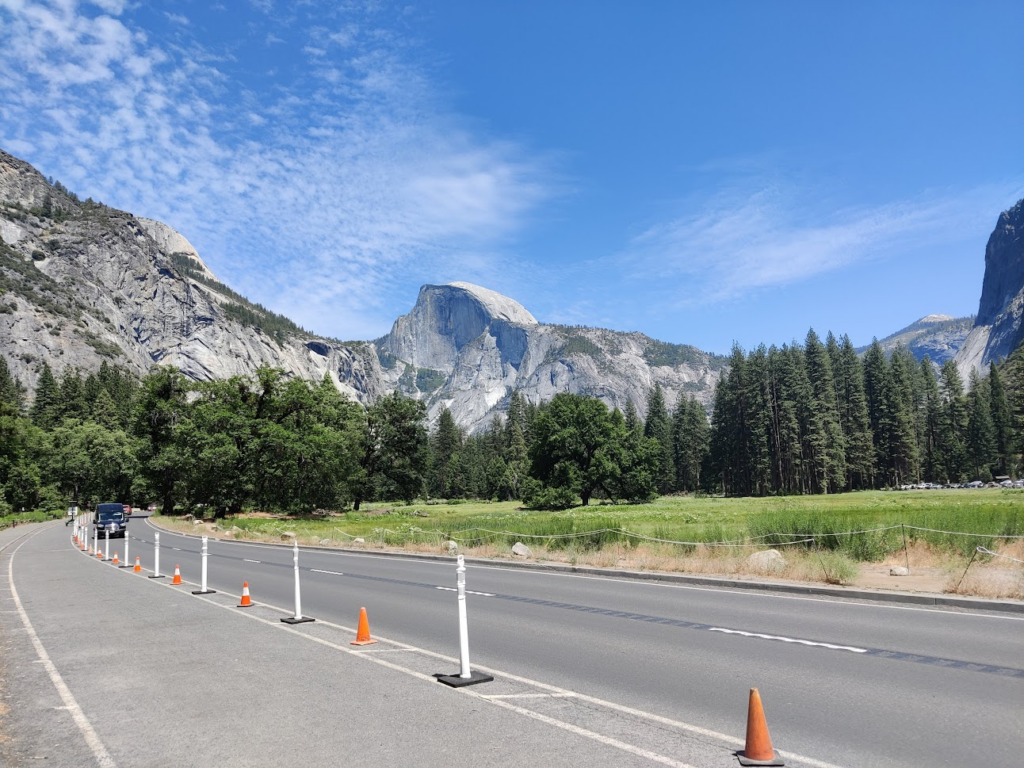 Half Dome during our Yosemite Valley side trip