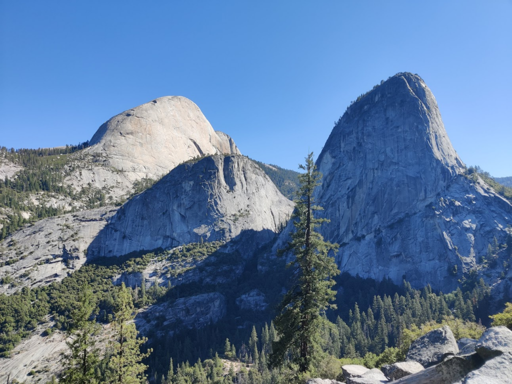 View during the Top of Nevada Falls hike