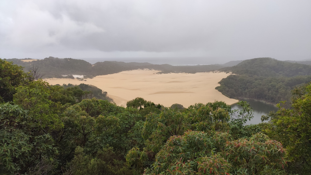 View of the Hammerstone Sandblow