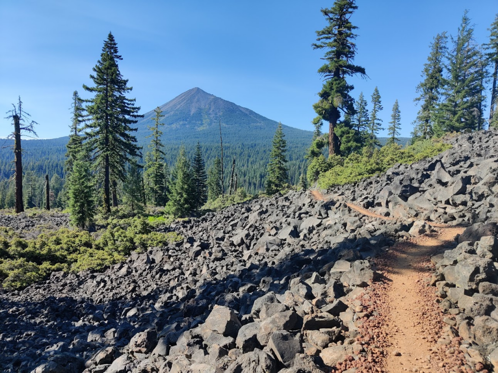 Mt McLoughlin in the distance