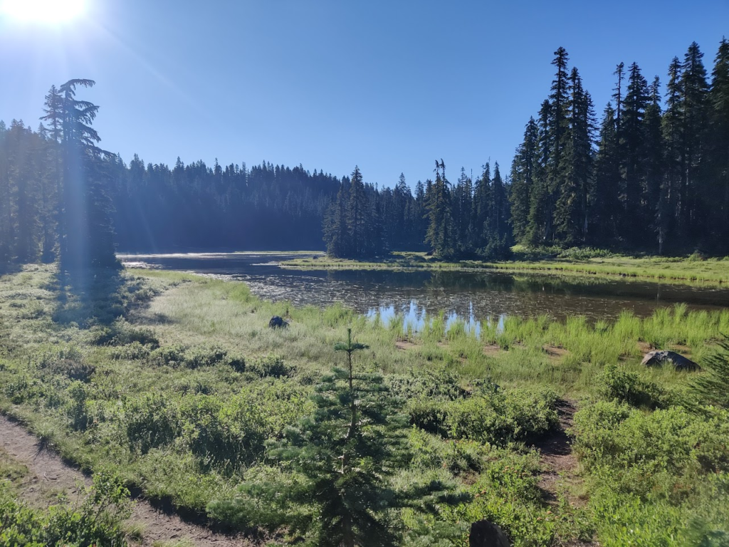 unnamed lake in Washington