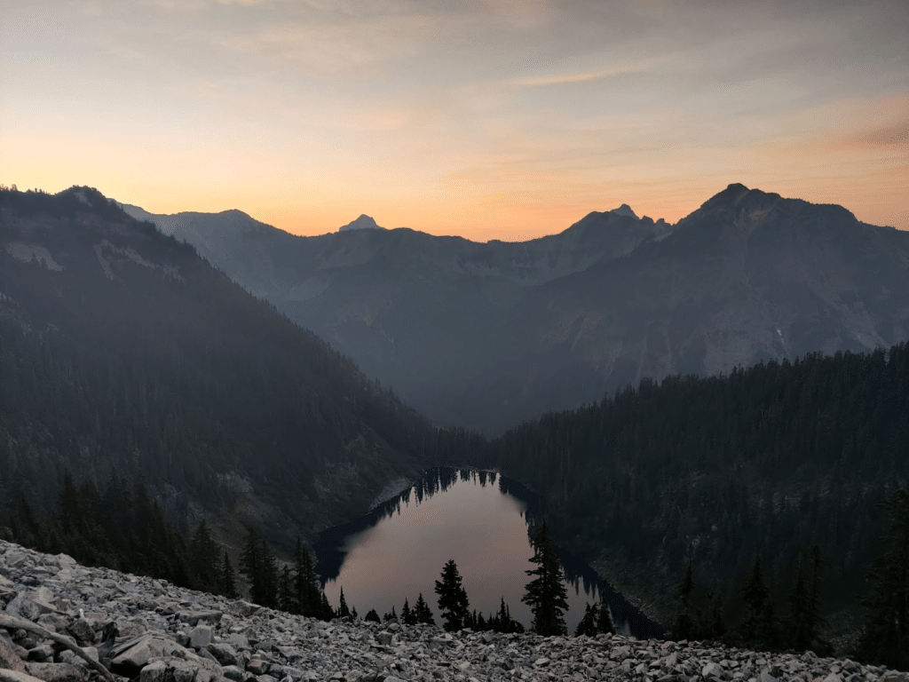 Evening view in Washington