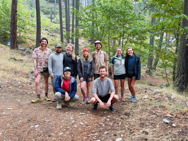 My trail family on the PCT